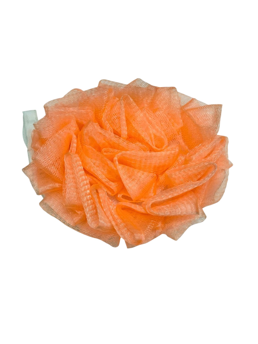 

CareDone Soft Luxury Bathing Round Hand Loofah, Orange