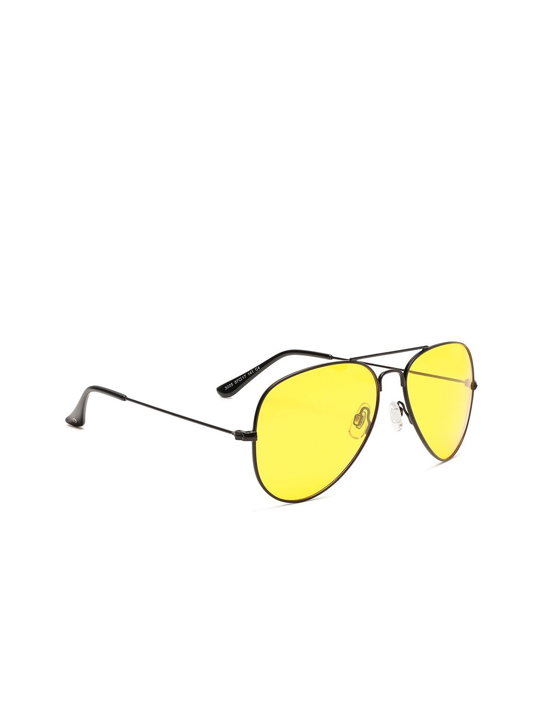 

Specsmakers Unisex Aviator Sunglasses SMFBKSYL57SPO3025, Yellow