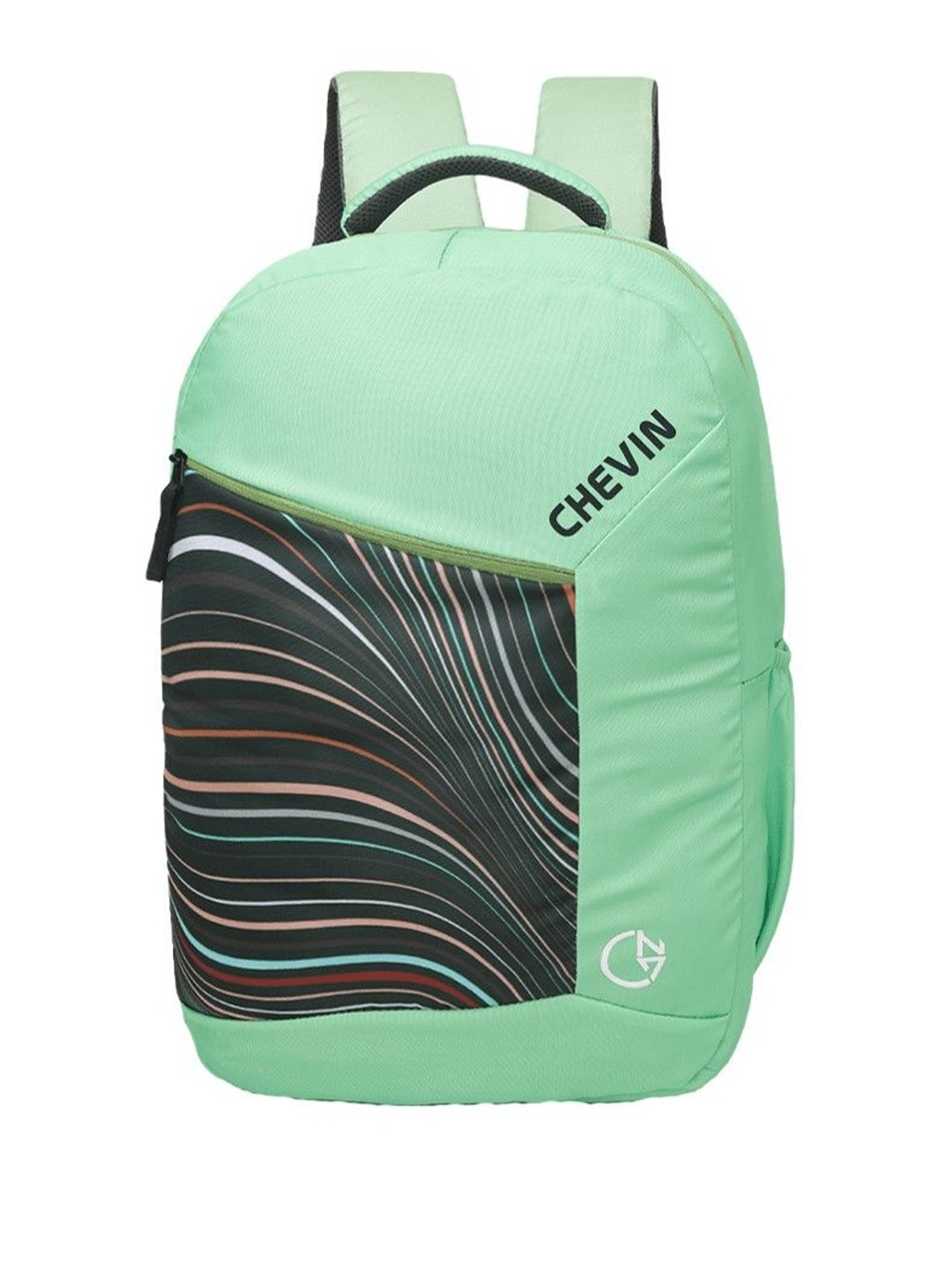 

CHEVIN Unisex Geometric Large Backpack, Green