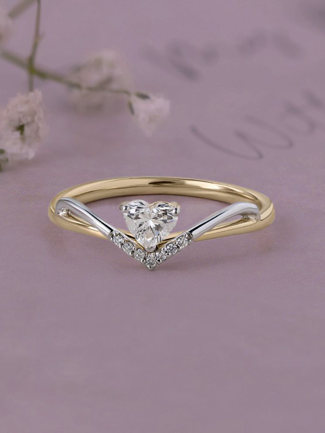 

Mia by Tanishq 14KT Diamond Ring, Yellow