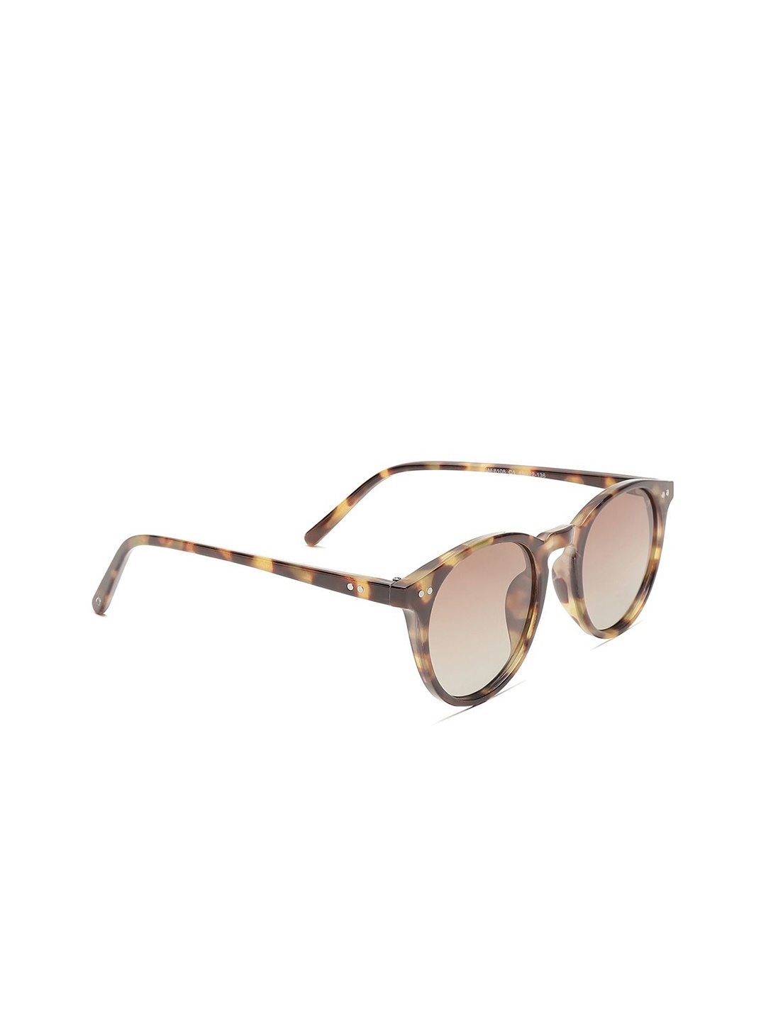 

Specsmakers Unisex Round Sunglasses SSFBRTBR48SPO8108, Brown