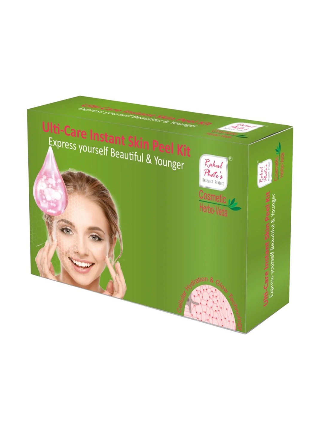 

Rahul Phate Research Product 6 Step Ulti-Care Skin Peel Facial Kit- 170g, White