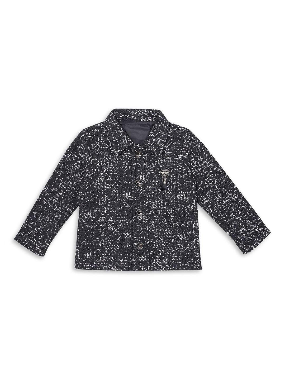 

HOUSE OF VEDAS Unisex Kids Lightweight Tailored Jacket, Black