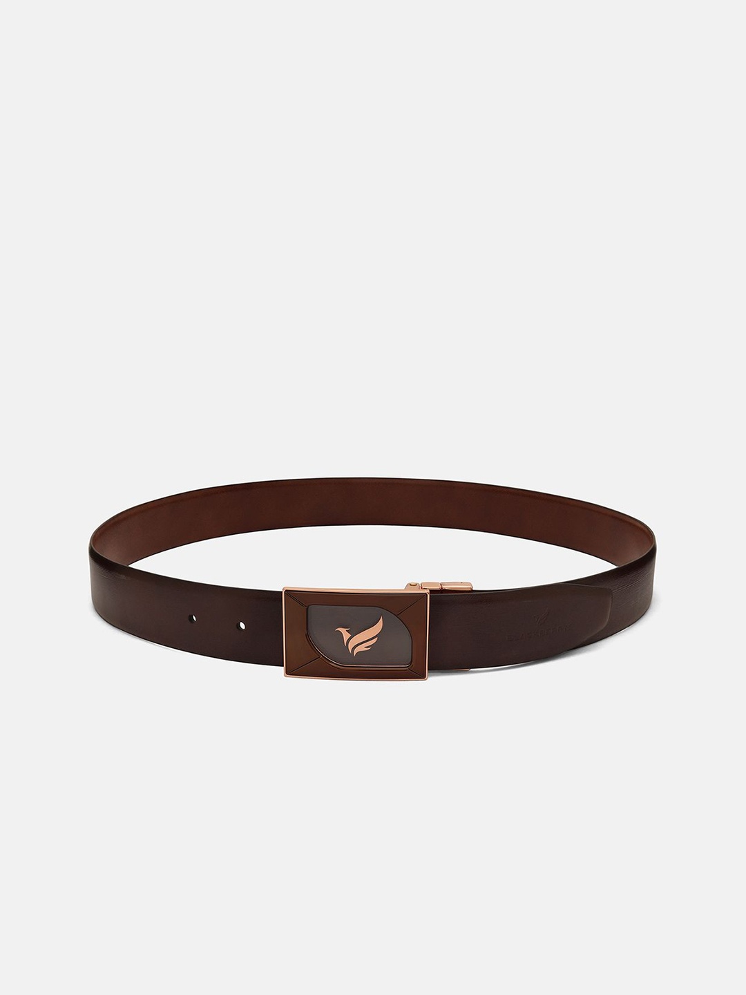 

Blackberrys Men Leather Reversible Belt, Tan