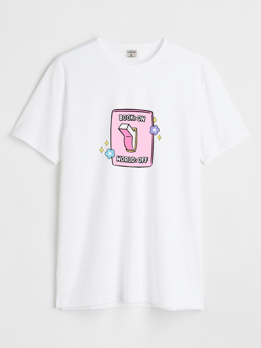 

TheBTclub Men Printed Activchill T-shirt, White