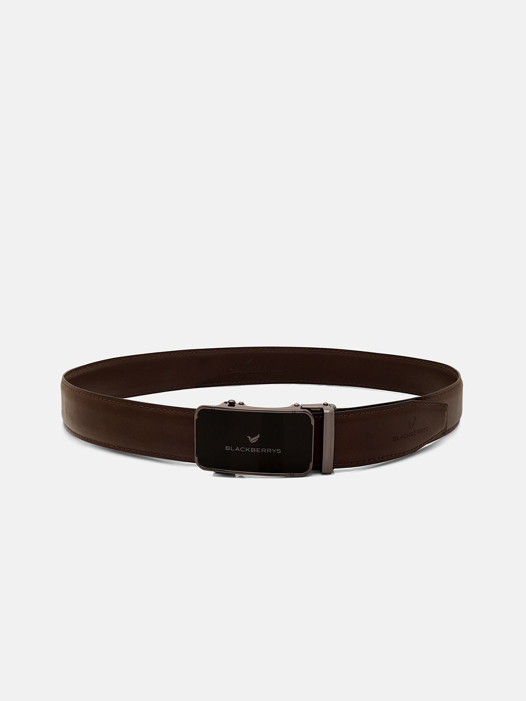 

Blackberrys Men Leather Belt, Brown