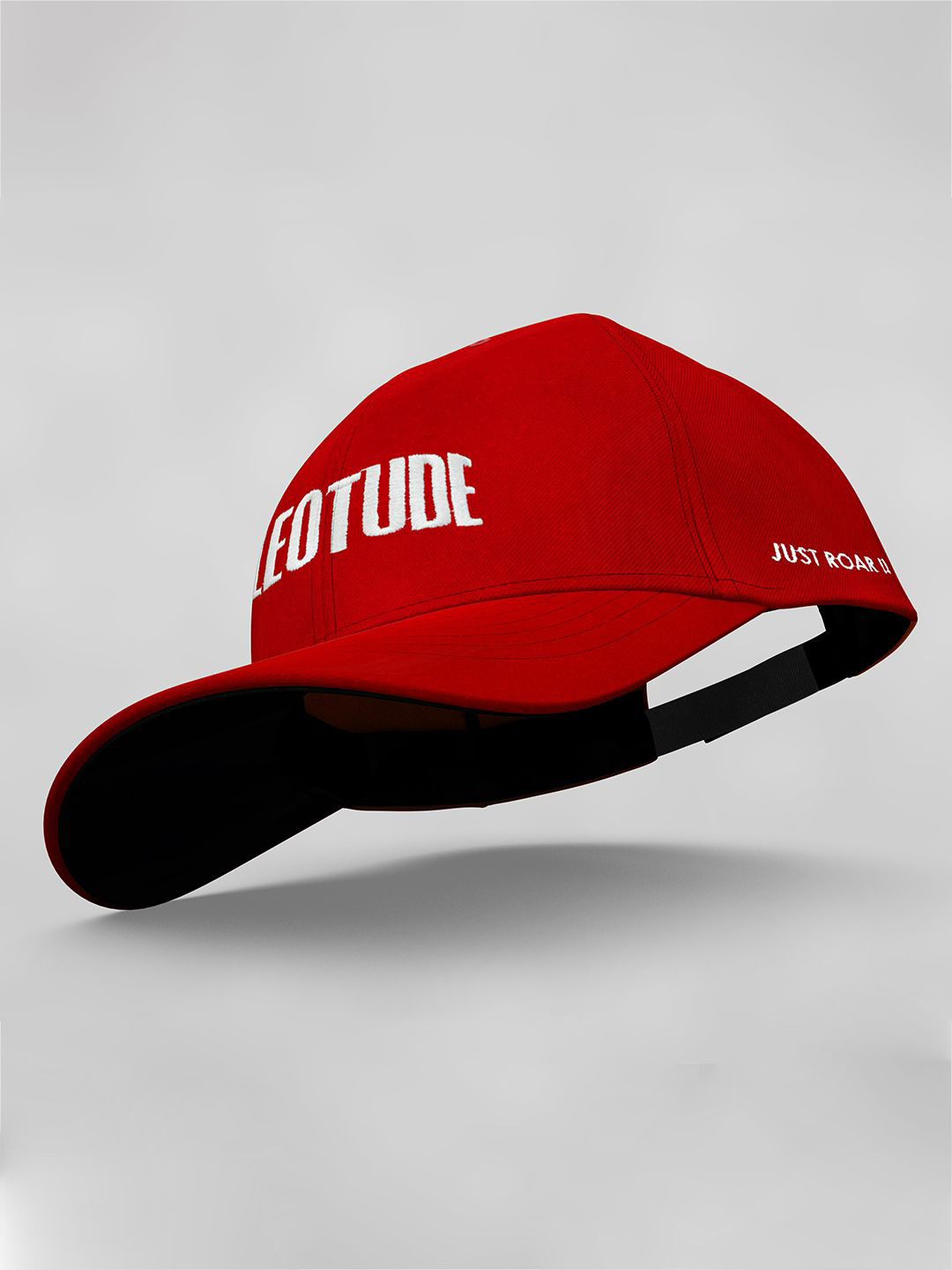 

Leotude Men Embroidered Baseball Cap, Red