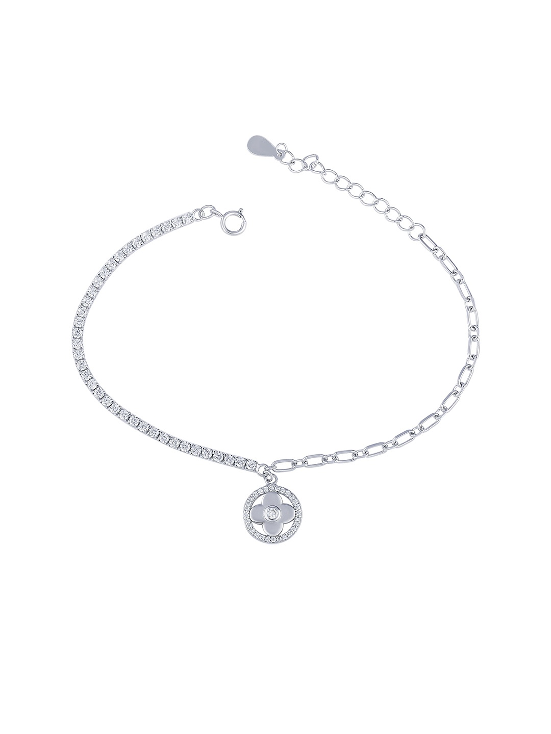 

DressBerry Women Bracelet, Silver