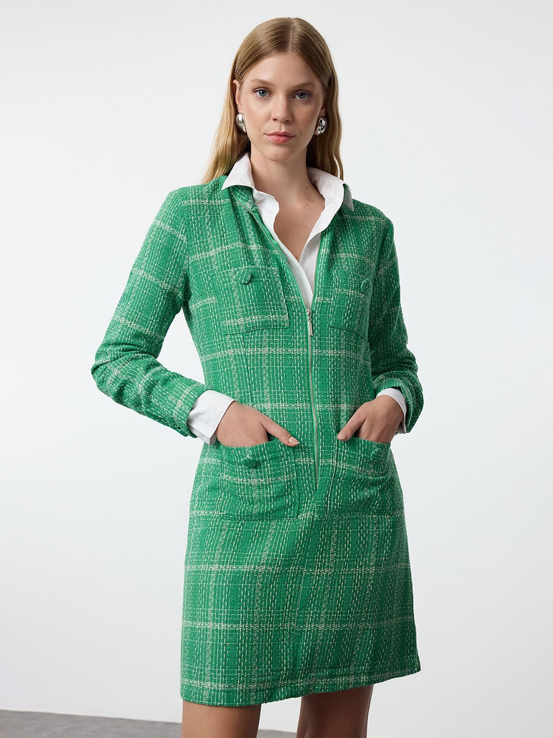 

Trendyol Print Shirt Dress, Na