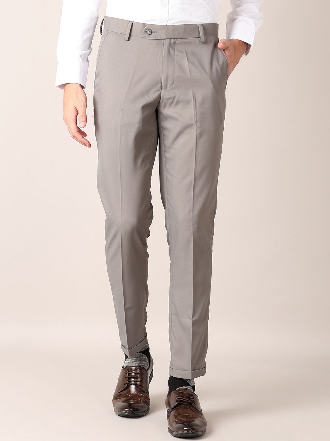 

J White by Vmart Men Trousers, Grey