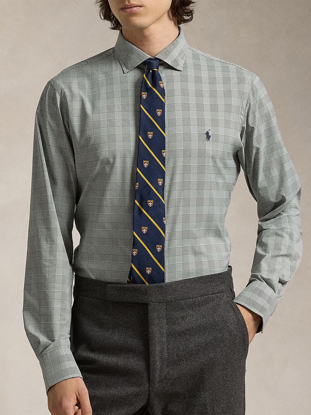 

Polo Ralph Lauren Men Checked Custom-Fit Shirts, Green