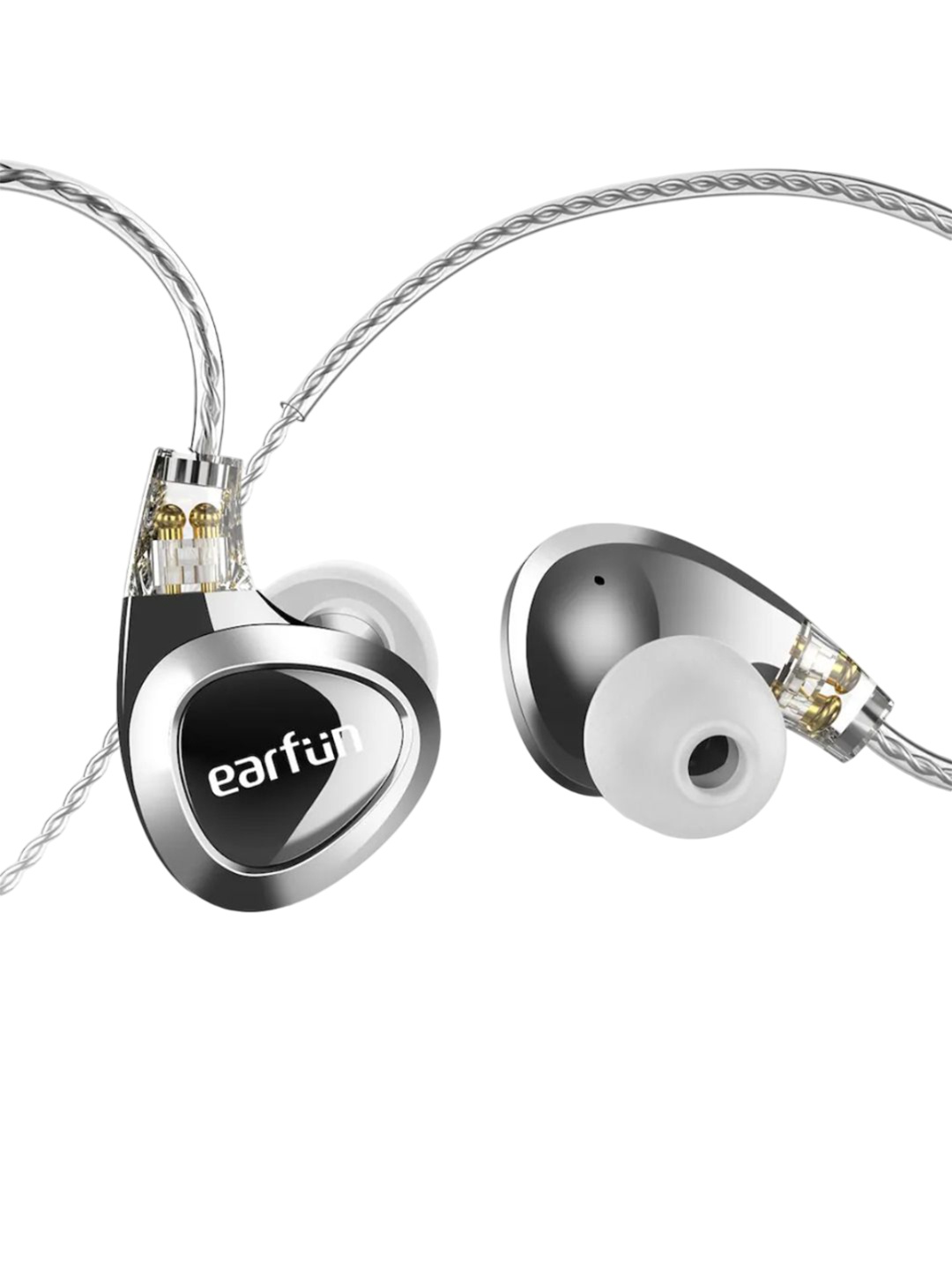 

Earfun Hi-Fi In-Ear Wired Headphone, Silver