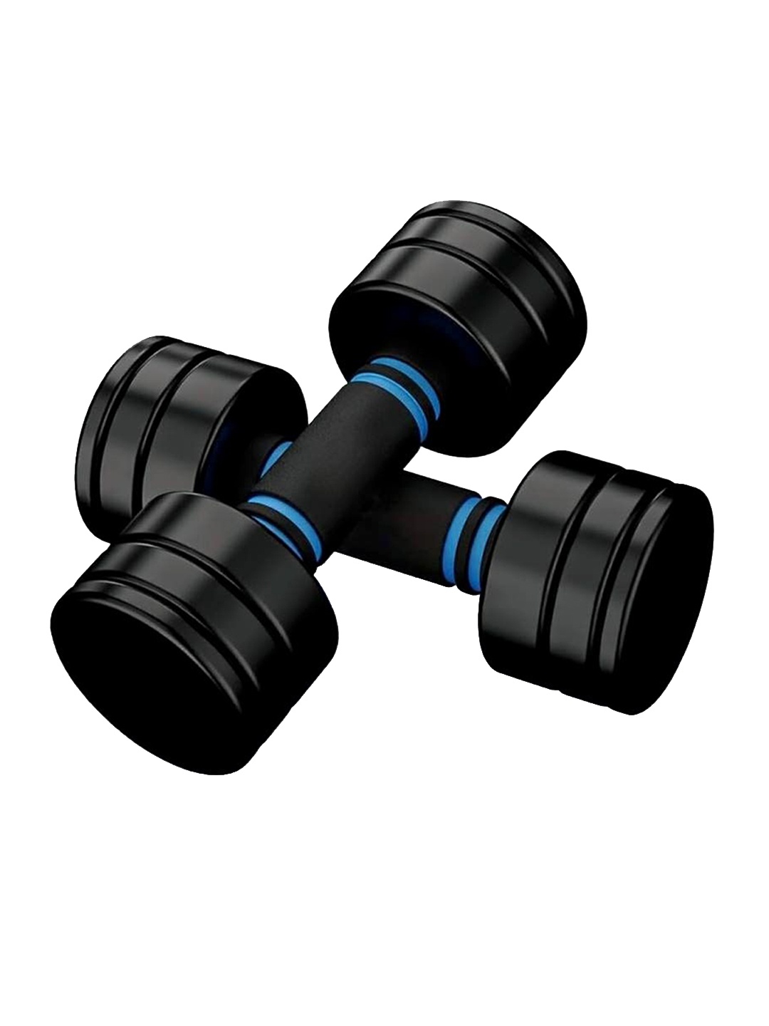 

HackerX Set Of 2 Dumbbells Workout Accessories 4Kg, Black