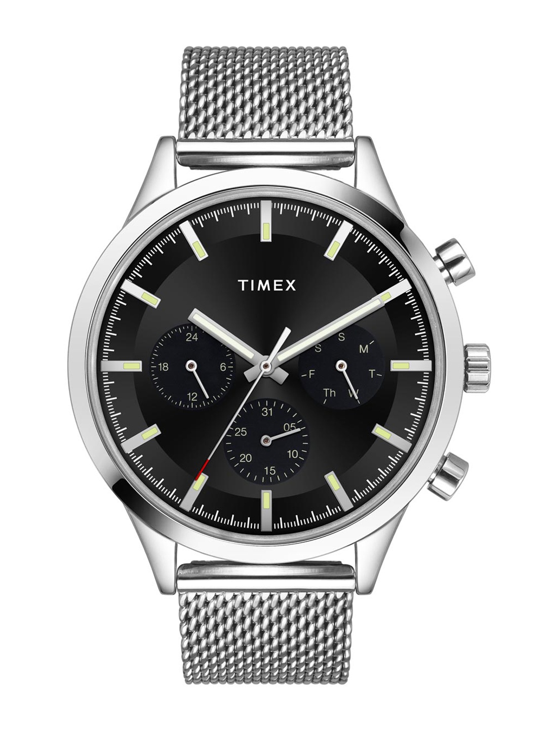 

Timex Men Bracelet Style Straps Analogue Multi Function Watch - TWHG03SMU24, Black