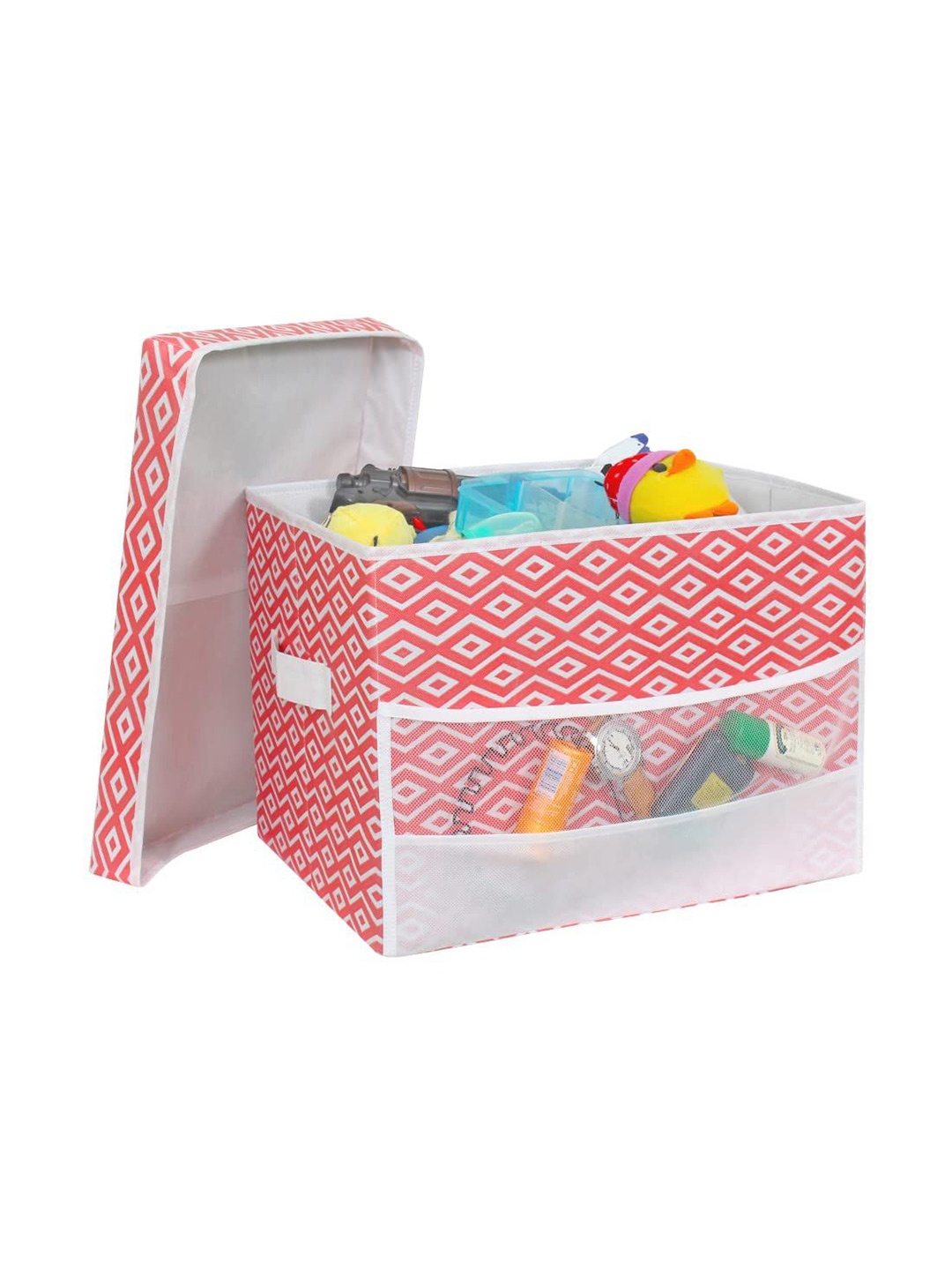 

prettykrafts Red & White Multi-Utility Organisers