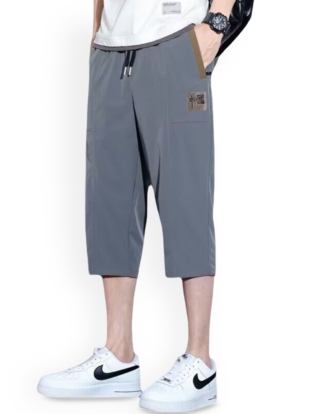 

StyleCast Men Mid-Rise Regular Fit Shorts, Grey