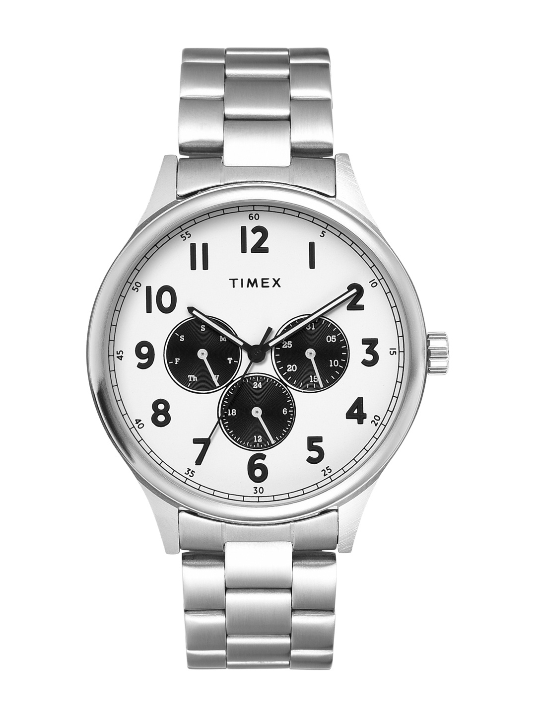 

Timex Men Bracelet Style Straps Analogue Multi Function Watch - TWEG184SMU20, White