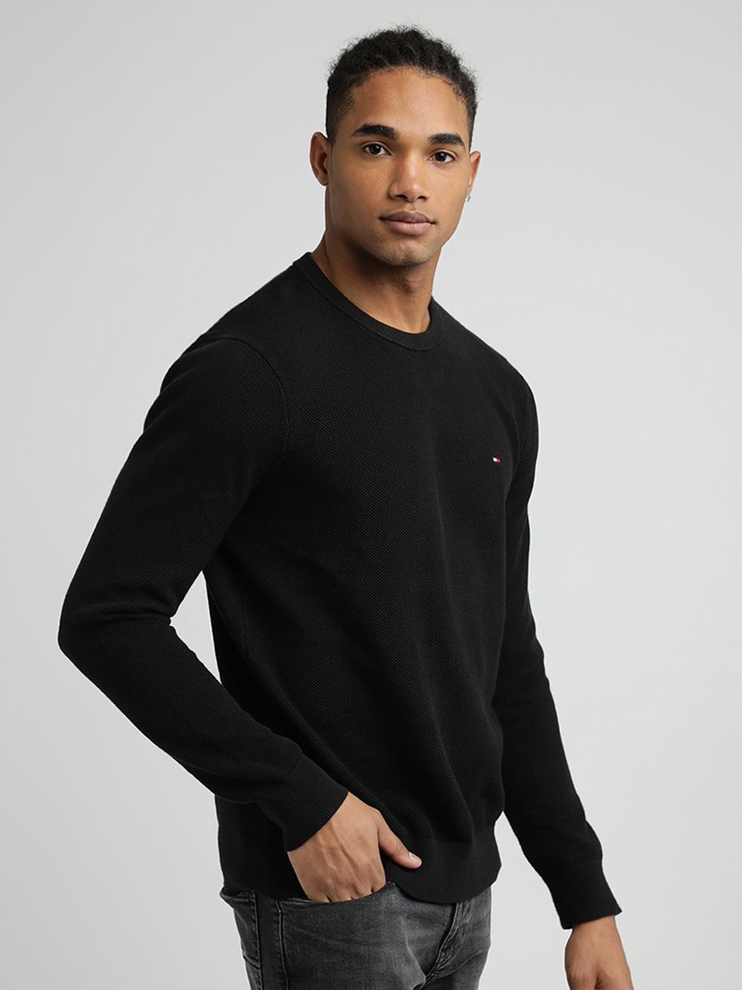 

Tommy Hilfiger Men Pullover, Black