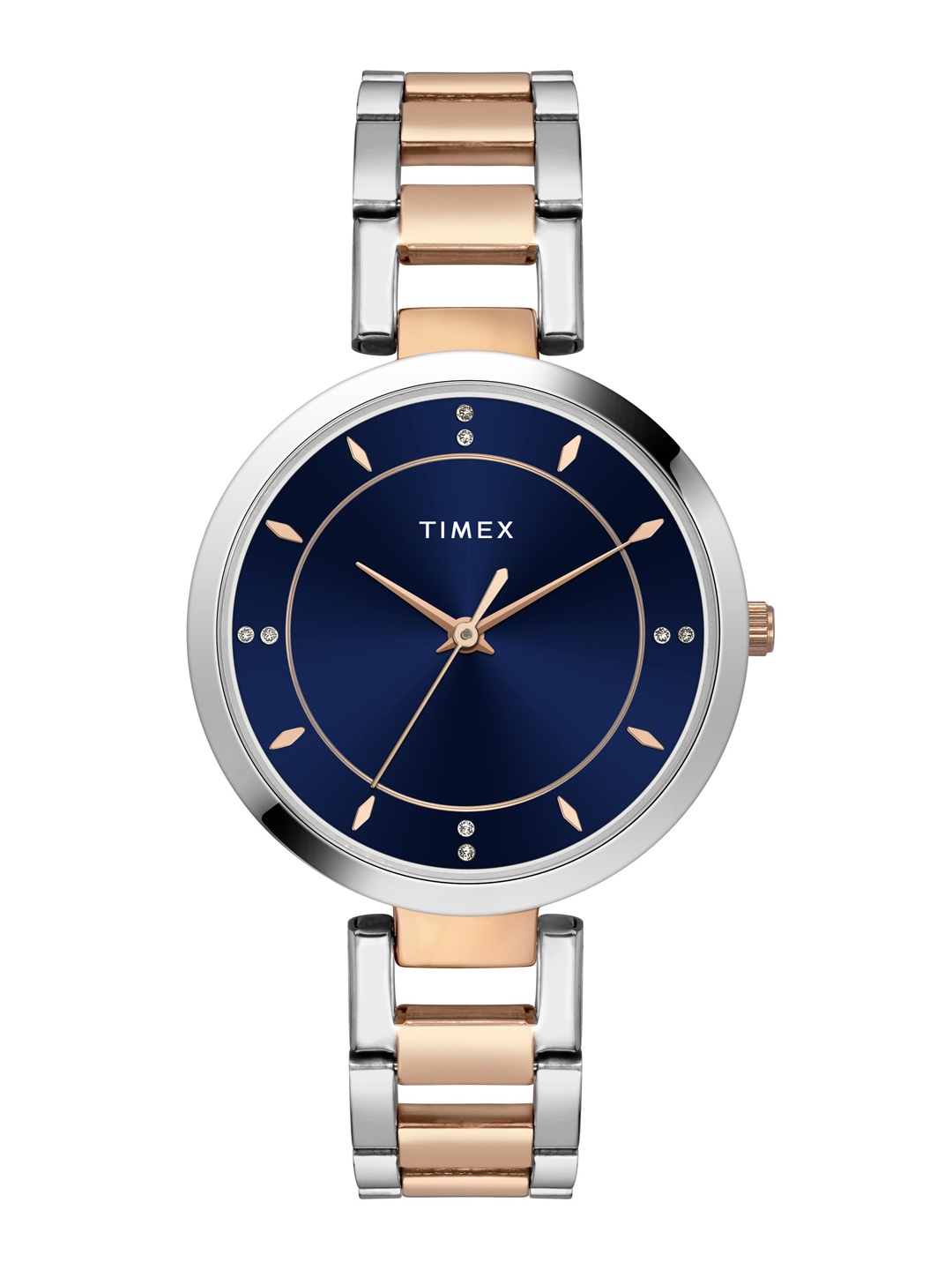 

Timex Women Bracelet Style Straps Analogue Watch TWEL107SMU13, Blue