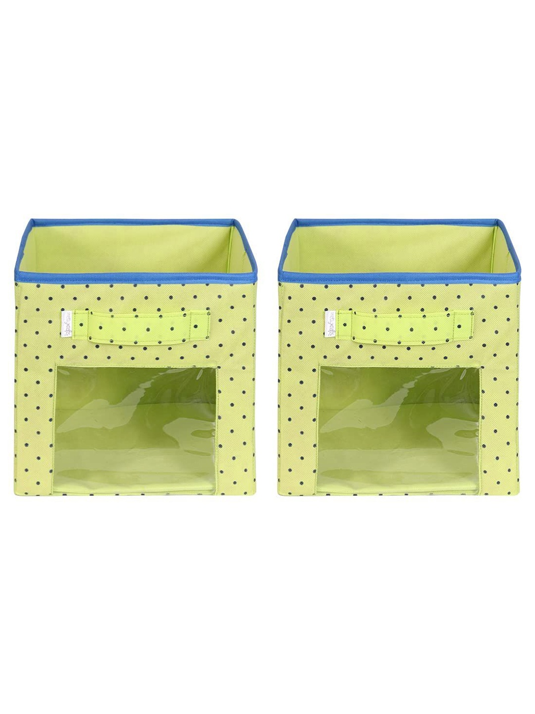 

prettykrafts Green & Blue 2 Pieces Multi-Utility Organisers