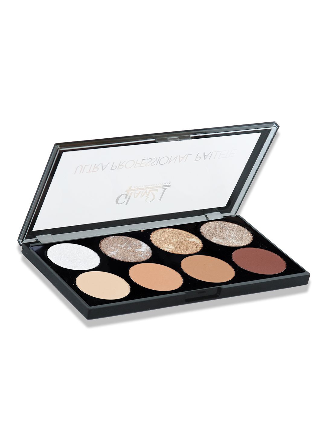 

GLAM21 8 Shades Highlighter Makeup Palette - 117 g - 01, White