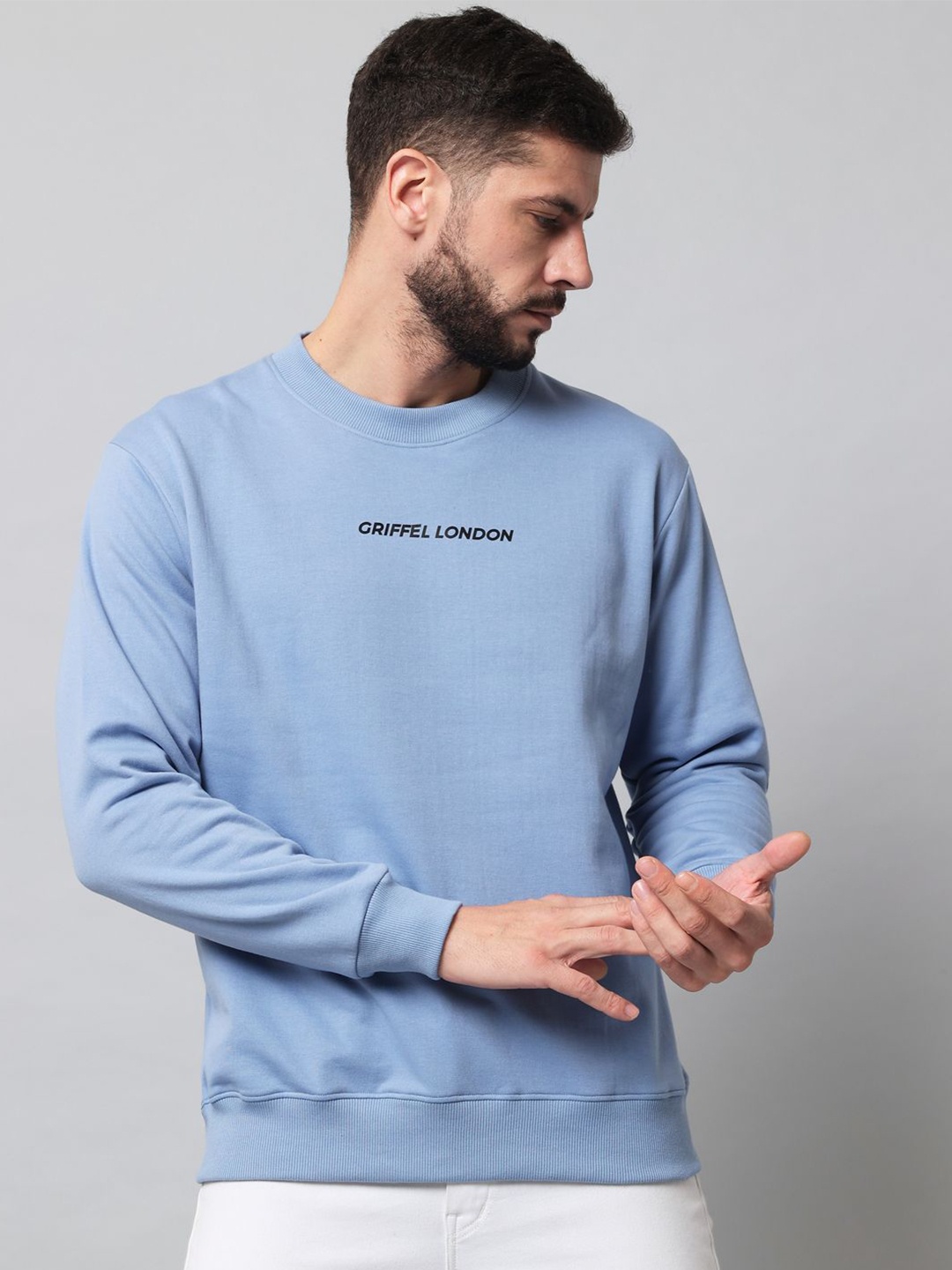 

GRIFFEL Men Sweatshirt, Blue