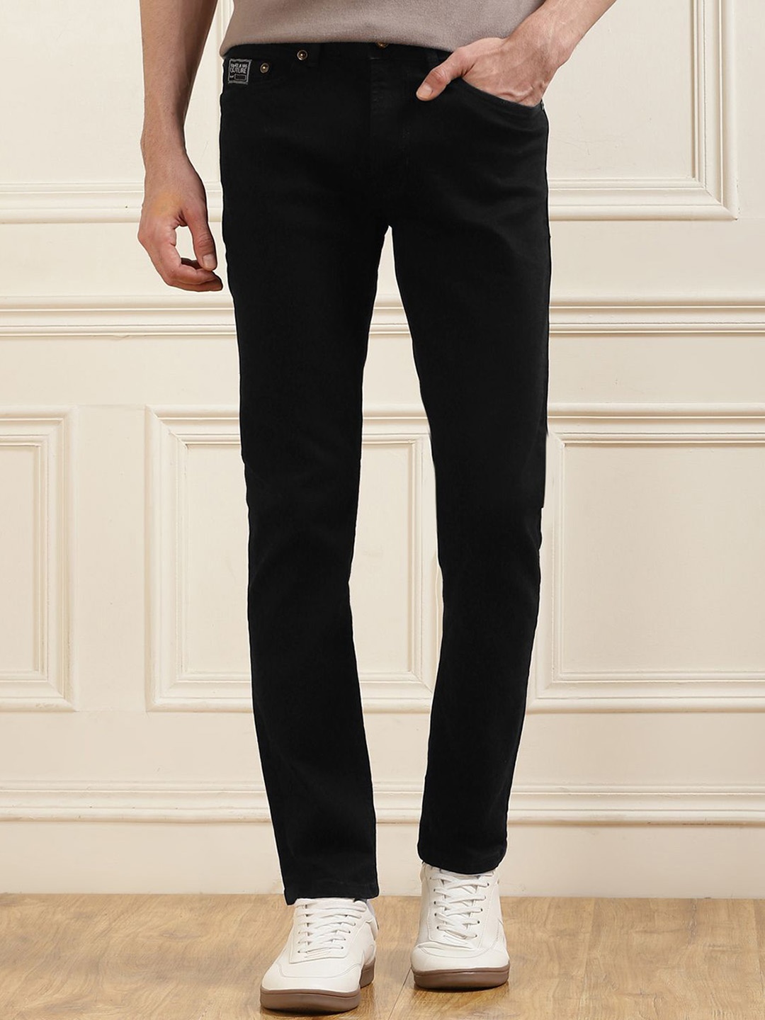 

Versace Jeans Couture Men Slim Fit Jeans, Black