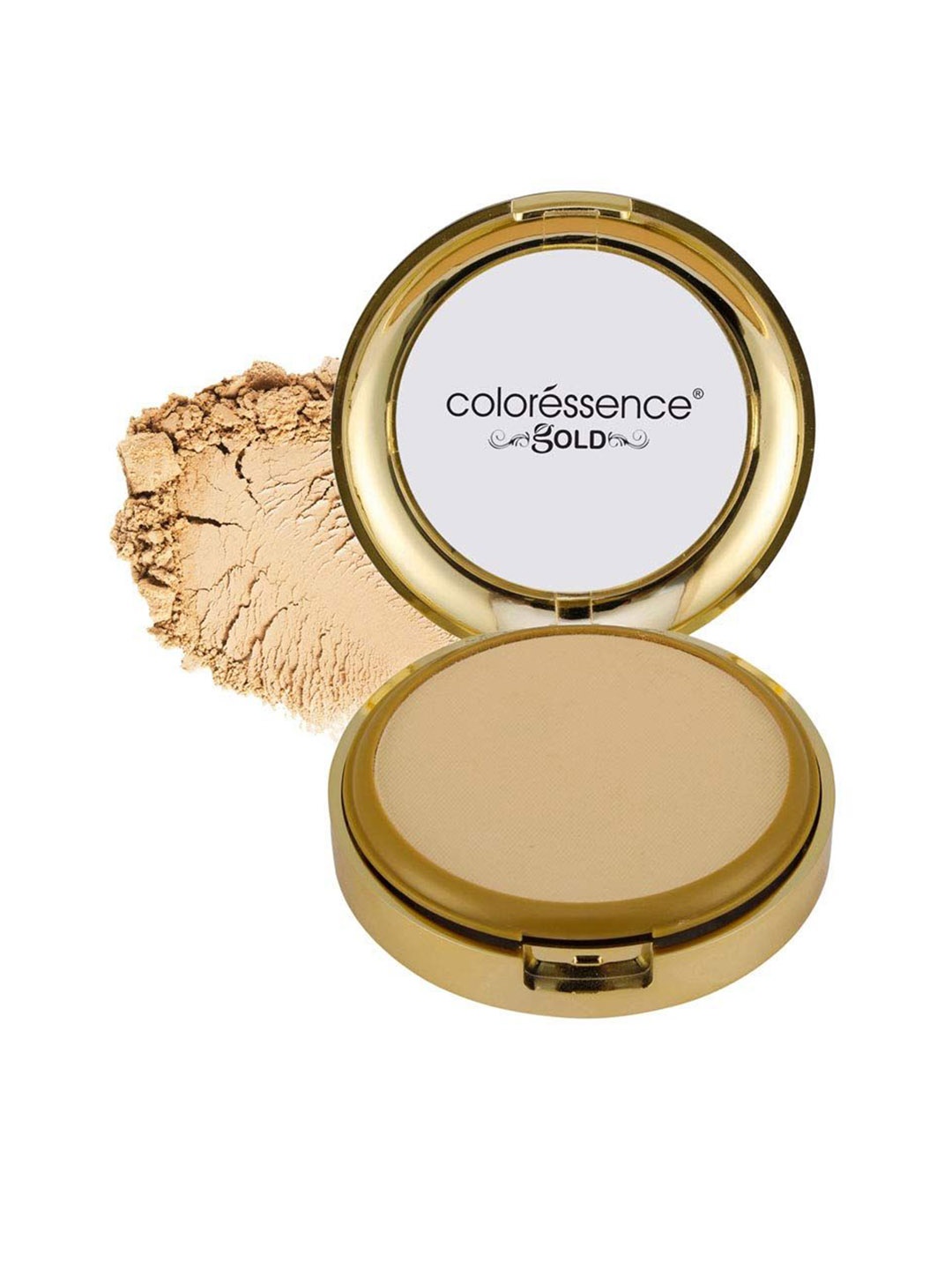 

Coloressence Gold Glitterati Compact Powder - 10gm - Toast- GMP-01, Brown