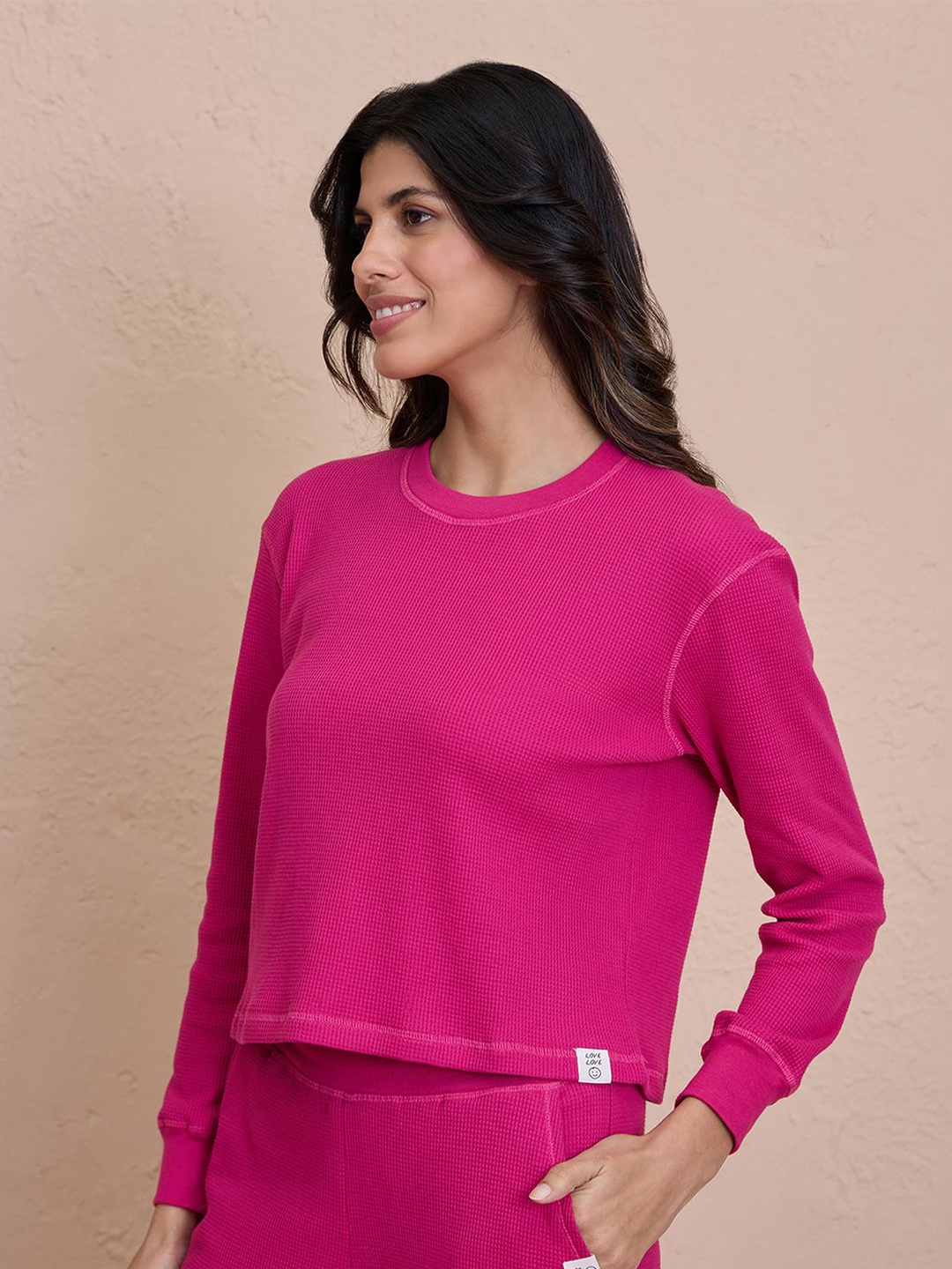 

Nykd Print Top, Pink