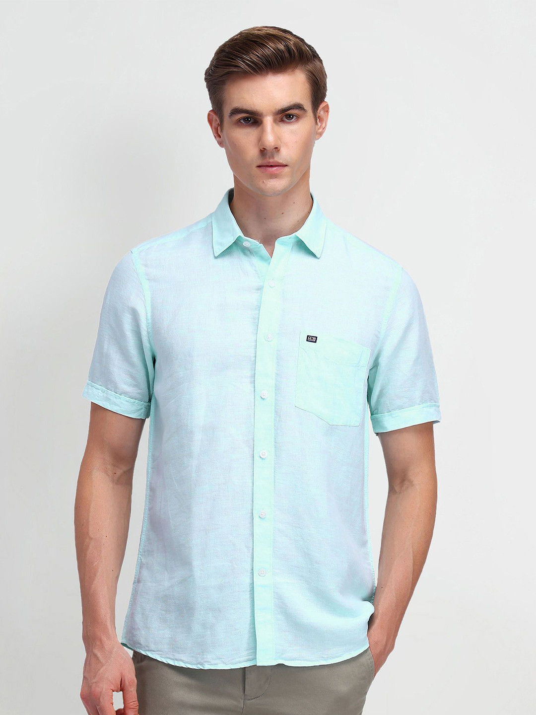 

Arrow Sport Men Classic Opaque Casual Shirt, Blue