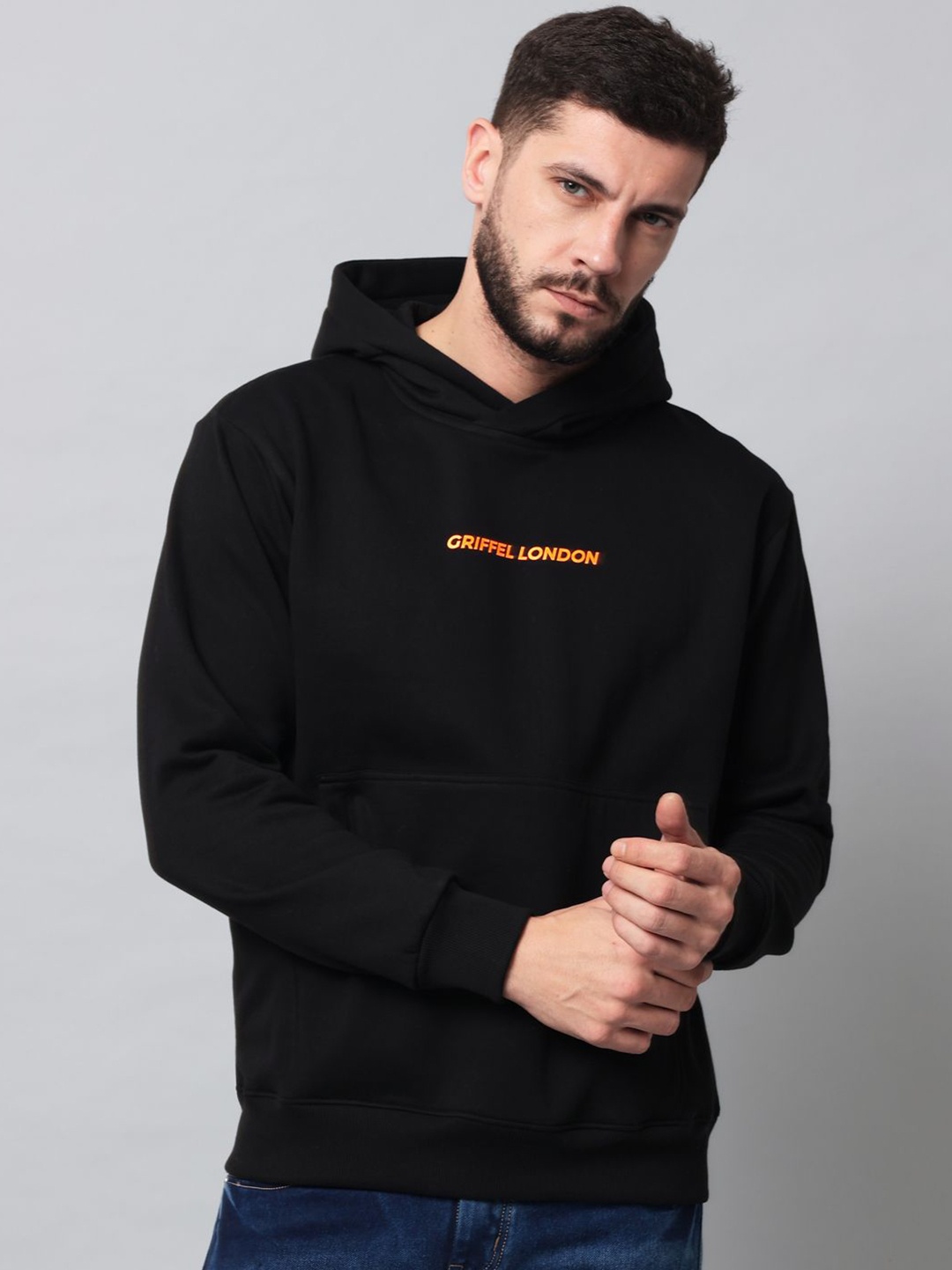 

GRIFFEL Men Sweatshirt, Black