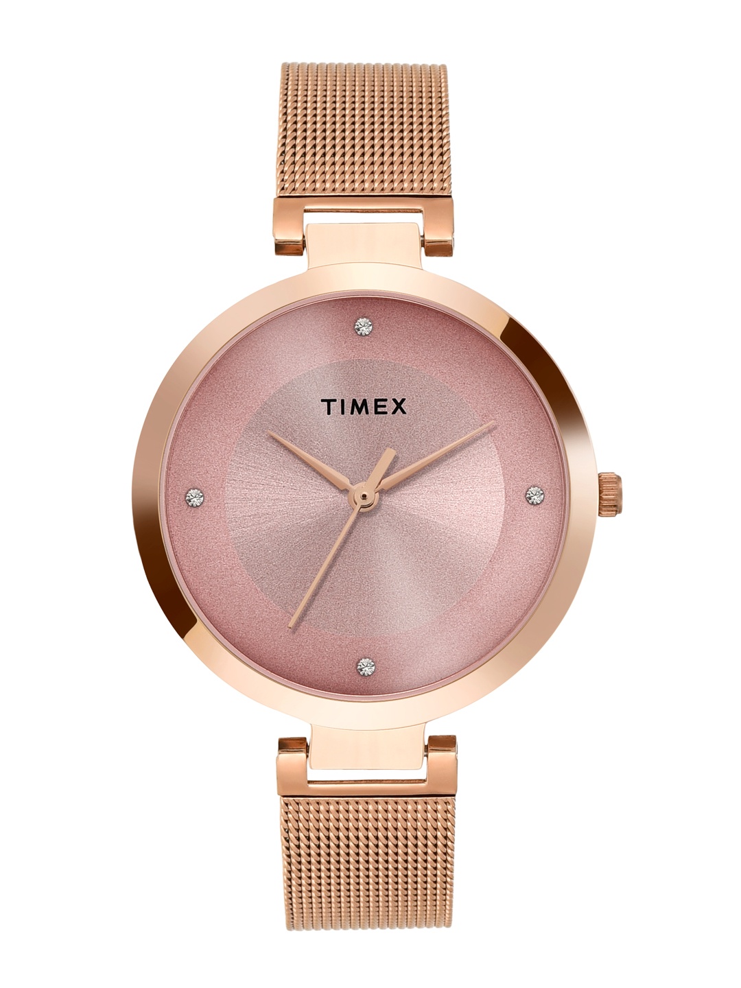 

Timex Women Bracelet Style Straps Analogue Watch TWEL107SMU18, Pink