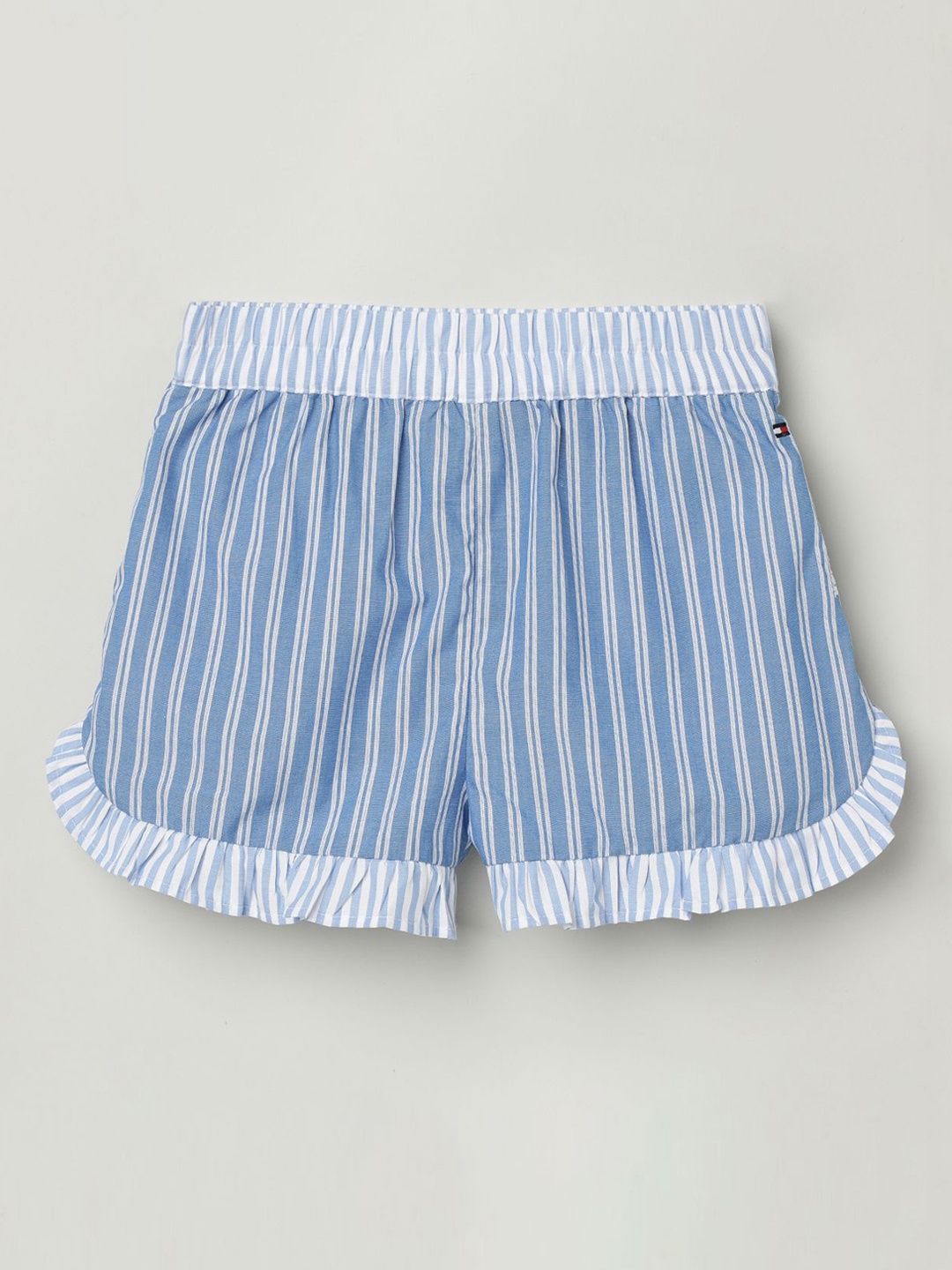 

Tommy Hilfiger Girls Striped Shorts, Blue