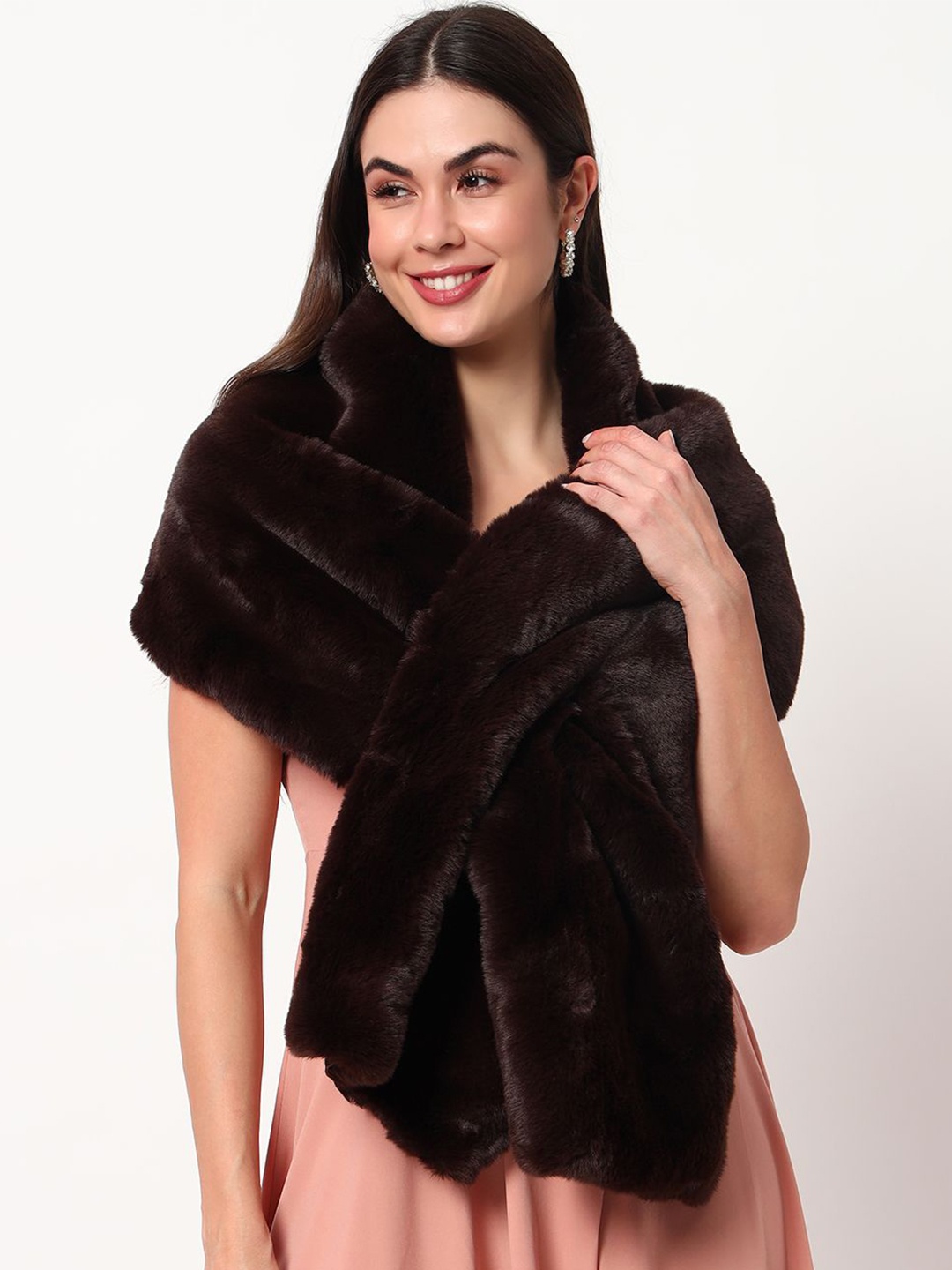 

Beau Design Women Scarf, Brown