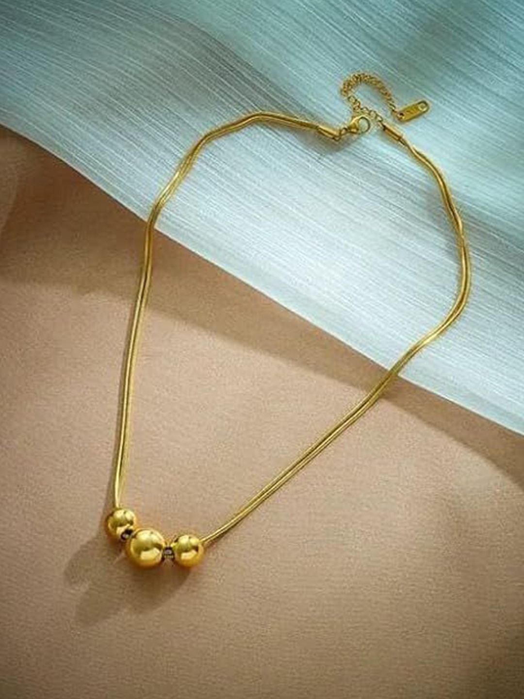 

DIVASTRI Gold-Plated Anti Tarnish Necklace