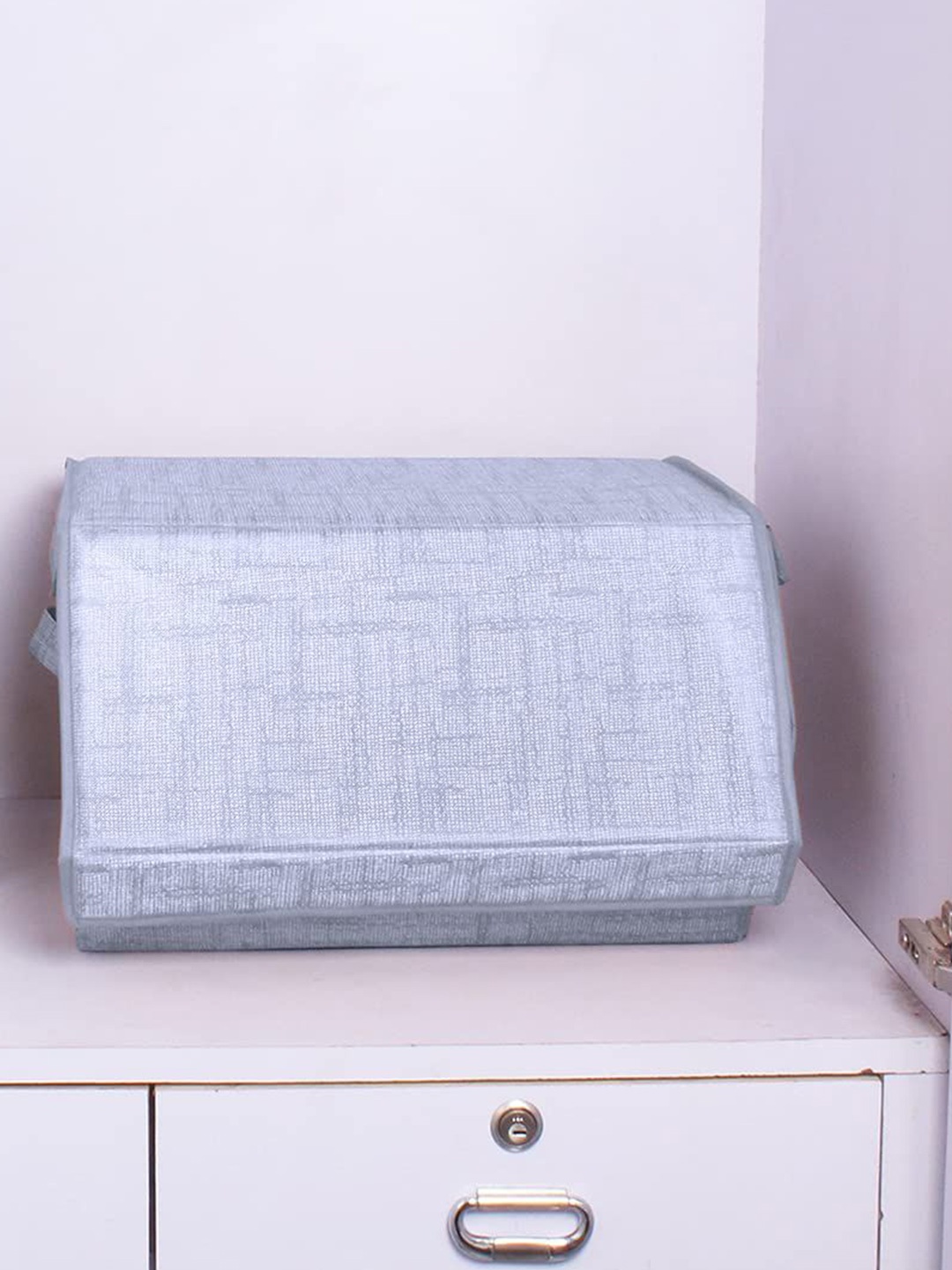 

prettykrafts Trapozide Grey Reusable Multi-Utility Organisers