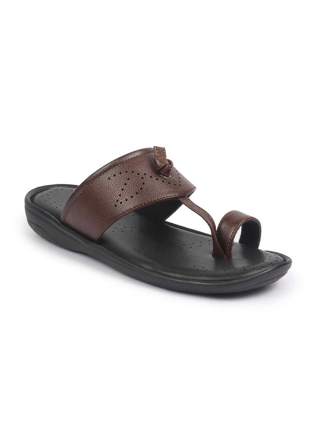 

FAUSTO Men PU Comfort Sandals, Tan