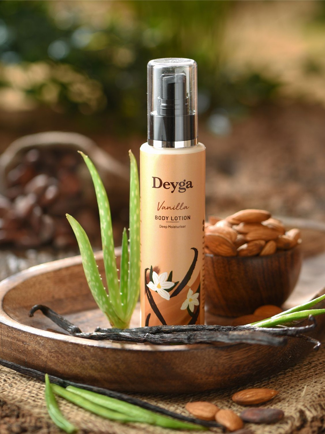 

Deyga Organics Vanilla Body Lotion With Cocoa Butter - 100 ml, Cream