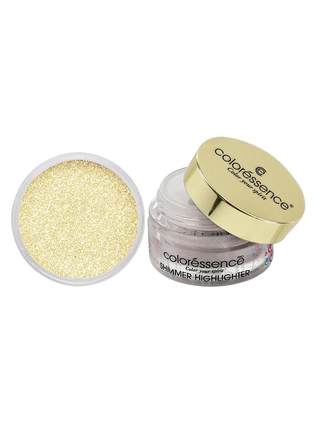 

Coloressence GlowDust Shimmer Highlighter-1g Shade-Golden, Gold