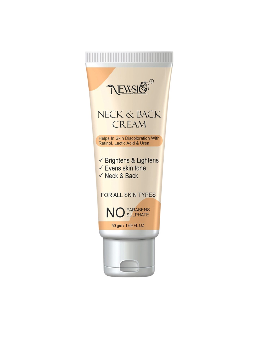 

Newsio Neck & Back Cream- 50g, White