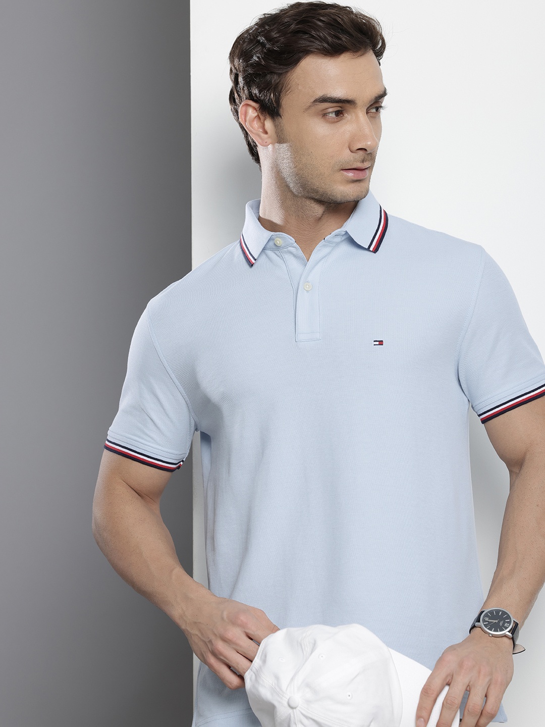 

Tommy Hilfiger Polo Collar T-shirt, Blue