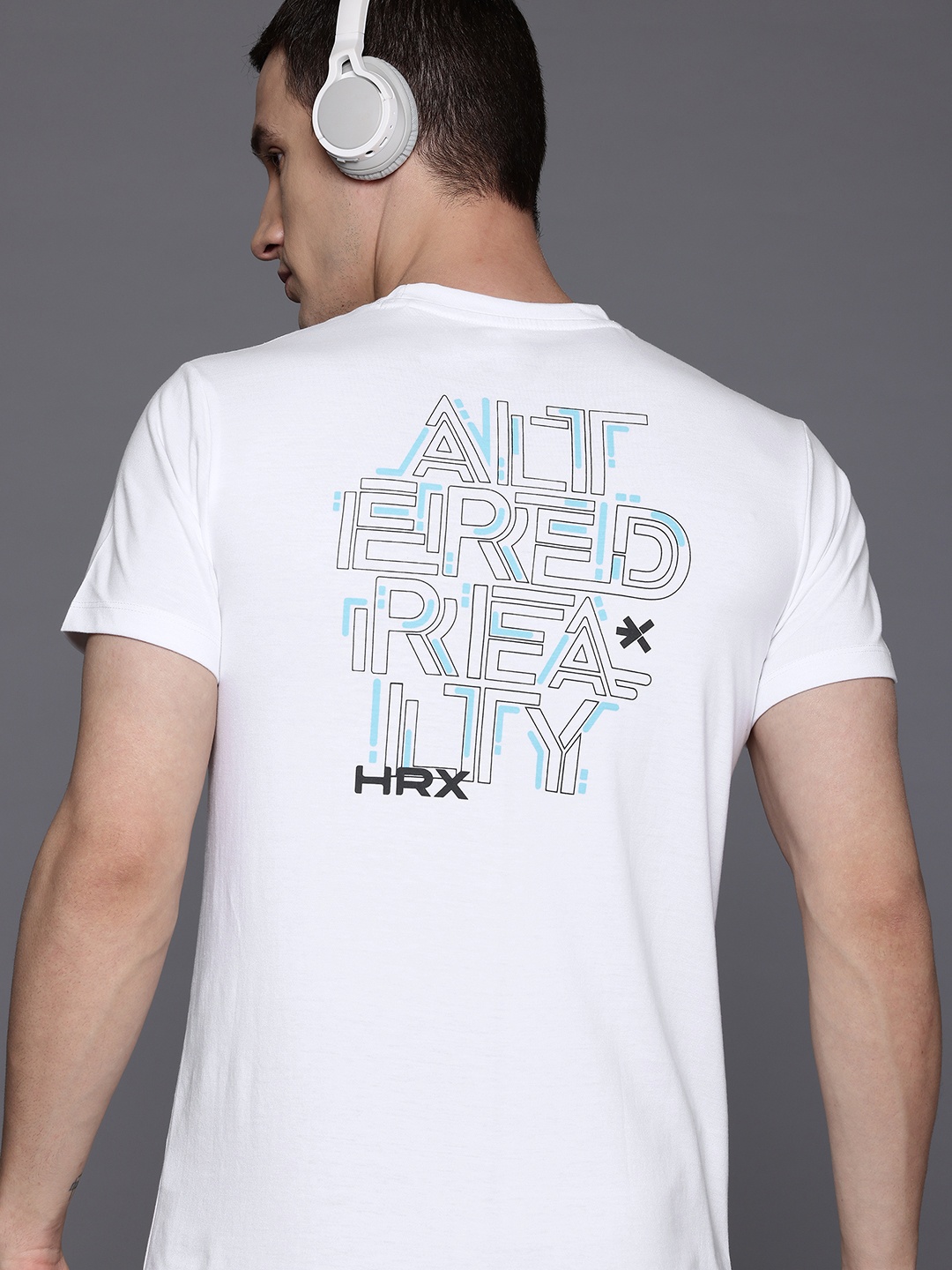 

HRX by Hrithik Roshan Printed Lifestyle T-shirt, White
