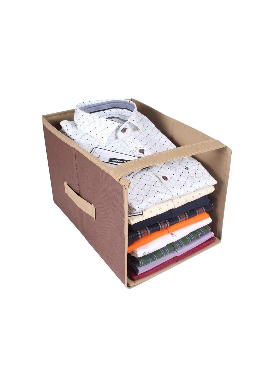 

prettykrafts Brown & Beige Reusable Multi-Utility Organisers