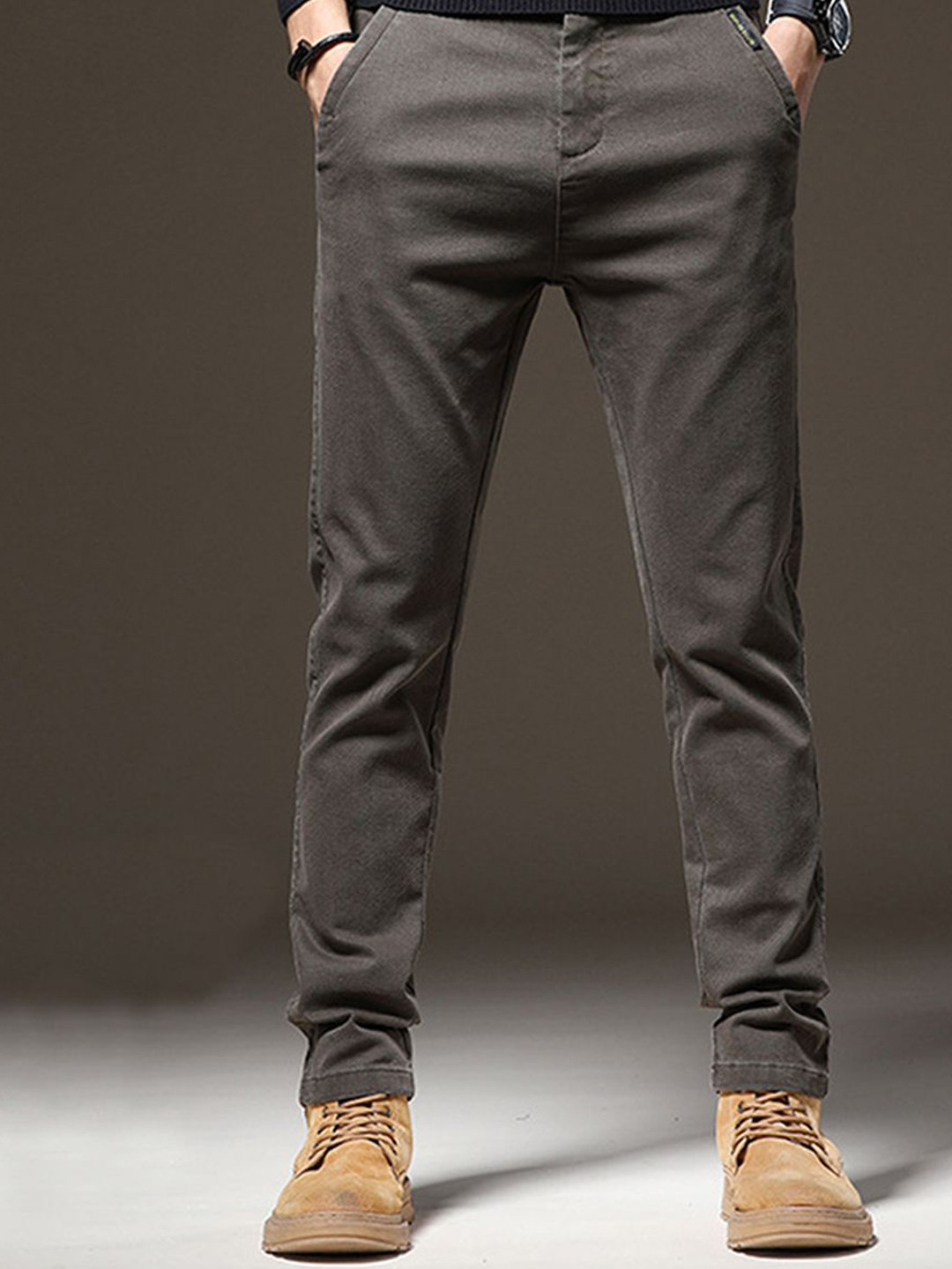 

StyleCast x Revolte Men Trousers, Black