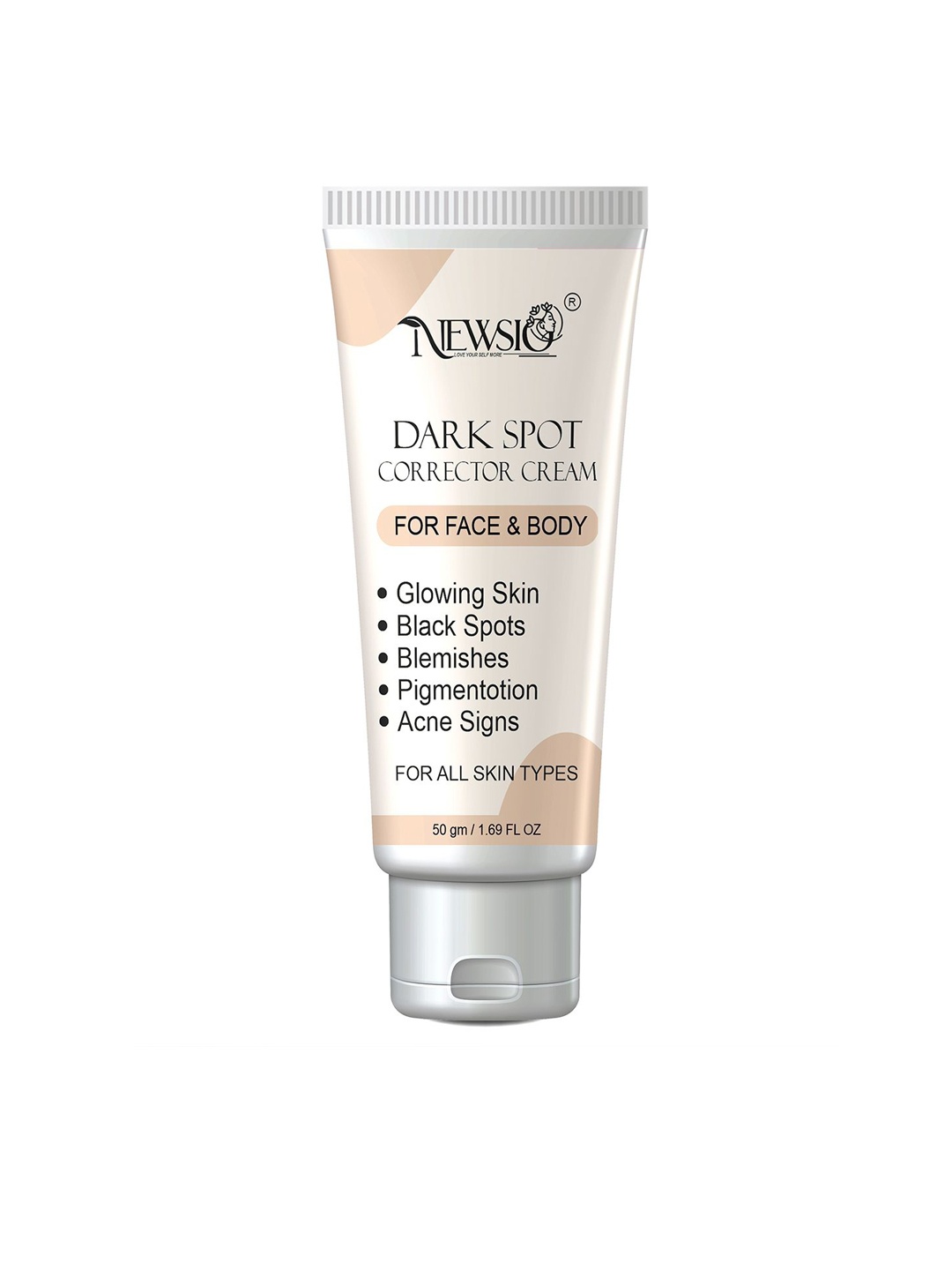 

Newsio Dark Spot Corrector Cream With Vitamin E-50g, Yellow