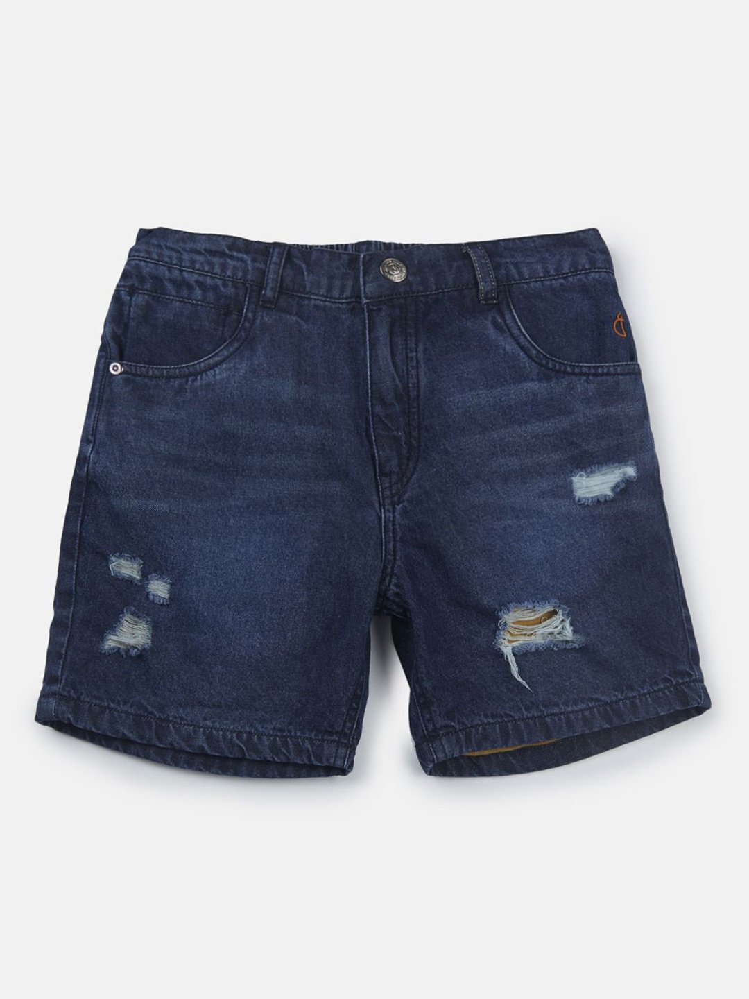 

Gini and Jony Boys Washed Denim Technology Shorts, Blue