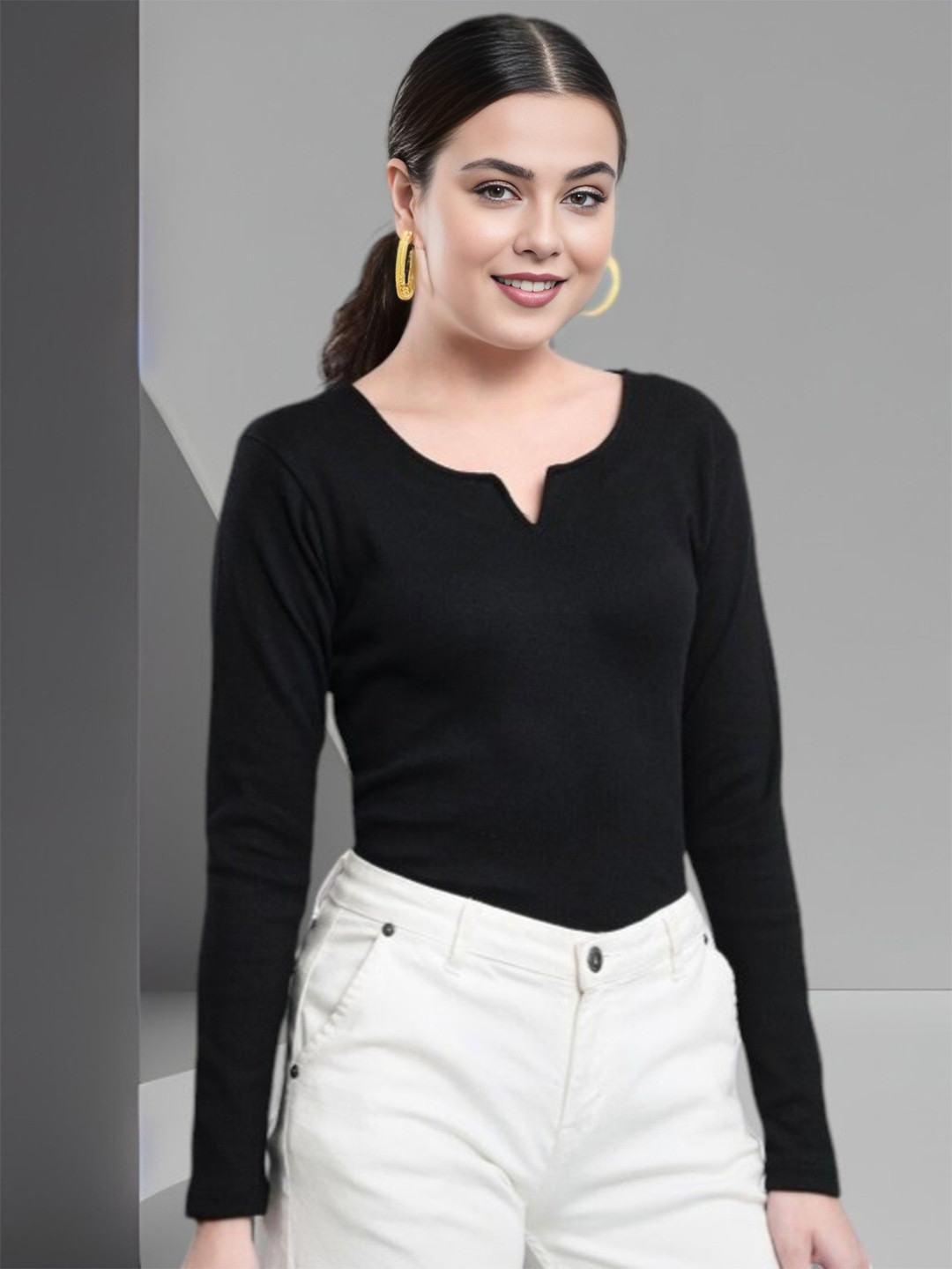 

Dream Beauty Fashion Top, Black