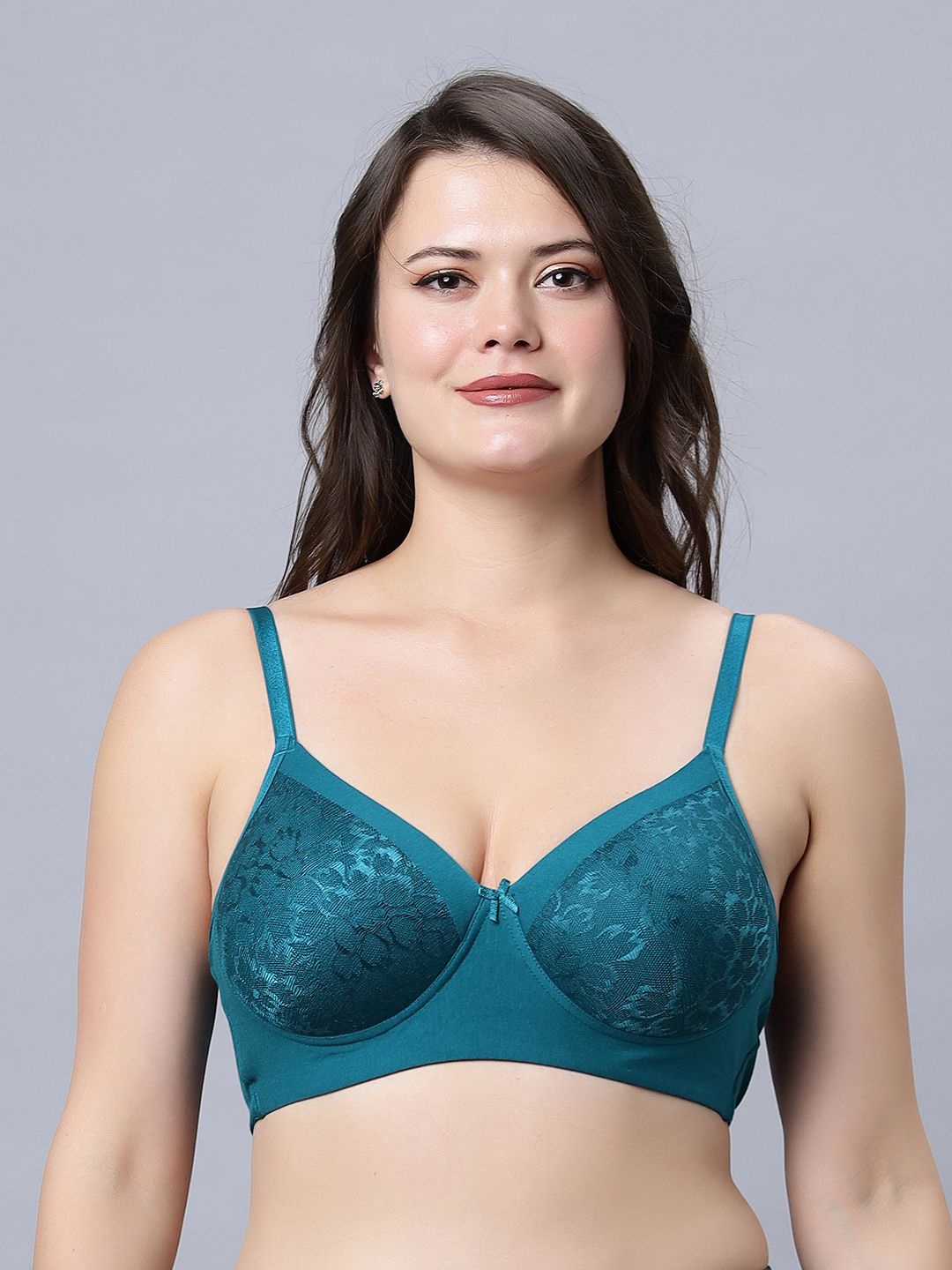

In Care Abstract Bra Full Coverage Heavily Padded, Sea green