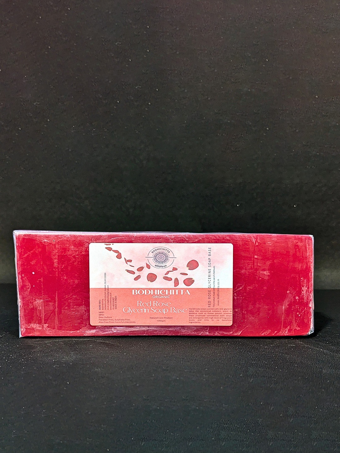 

Bodhichitta Red Rose Glycerin Soap Base -1000g