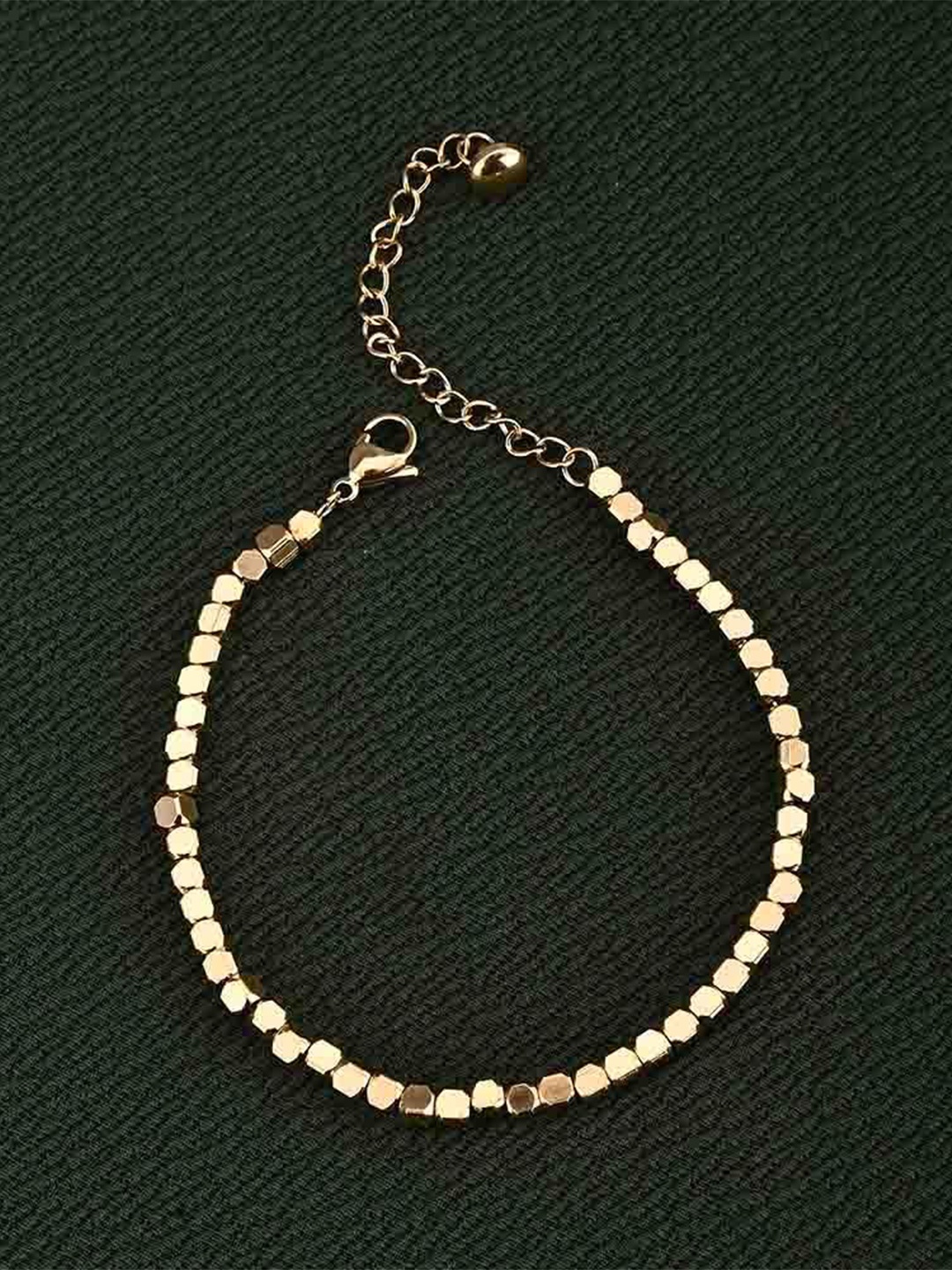 

PALMONAS Stainless Steel Gold-Plated Wraparound Bracelet